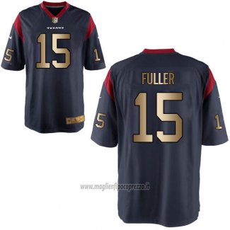 Maglia NFL Gold Game Houston Texans Fuller Profundo Blu