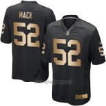 Maglia NFL Gold Game Las Vegas Raiders Mack Nero