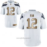Maglia NFL Gold Game Seattle Seahawks Fan Bianco