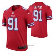 Maglia NFL Legend Buffalo Bills Ed Oliver Color Rush Rosso