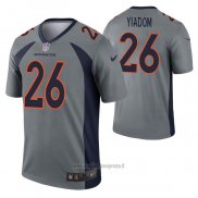 Maglia NFL Legend Cleveland Browns Isaac Yiadom Inverted Grigio
