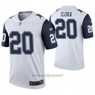 Maglia NFL Legend Dallas Cowboys George Iloka Bianco Color Rush