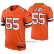 Maglia NFL Legend Denver Broncos Bradley Chubb Arancione Color Rush