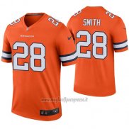 Maglia NFL Legend Denver Broncos C.j. Smith Arancione Color Rush