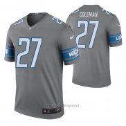 Maglia NFL Legend Detroit Lions Justin Coleman Color Rush Grigio