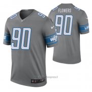 Maglia NFL Legend Detroit Lions Trey Flowers Color Rush Grigio