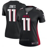 Maglia NFL Legend Donna Atlanta Falcons Julio Jones Nero