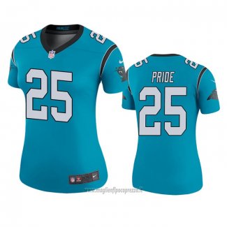 Maglia NFL Legend Donna Carolina Panthers Troy Pride Blu