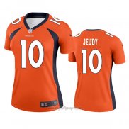 Maglia NFL Legend Donna Denver Broncos Jerry Jeudy Arancione