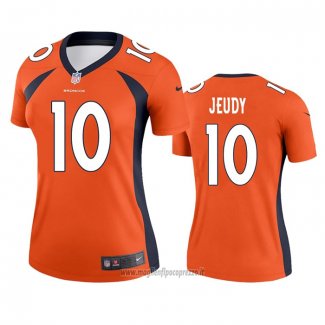 Maglia NFL Legend Donna Denver Broncos Jerry Jeudy Arancione
