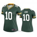 Maglia NFL Legend Donna Green Bay Packers Jordan Love Verde