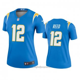 Maglia NFL Legend Donna Los Angeles Chargers 12 Joe Reed Blu