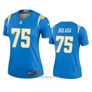 Maglia NFL Legend Donna Los Angeles Chargers 75 Bryan Bulaga Blu