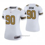 Maglia NFL Legend Donna New Orleans Saints Malcom Brown Bianco Color Rush