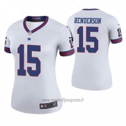 Maglia NFL Legend Donna New York Giants Quadree Henderson Bianco Color Rush