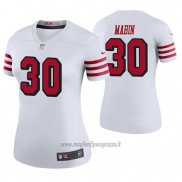 Maglia NFL Legend Donna San Francisco 49ers Greg Mabin Bianco Color Rush