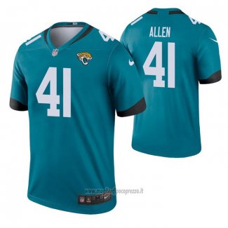 Maglia NFL Legend Jacksonville Jaguars Josh Allen Color Rush Verde