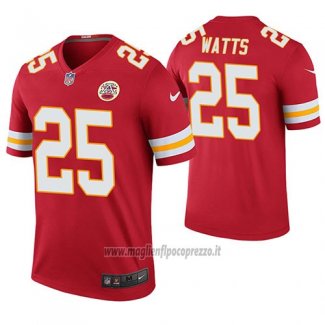Maglia NFL Legend Kansas City Chiefs Armani Watts Rosso Color Rush
