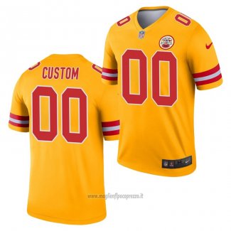 Maglia NFL Legend Kansas City Chiefs Personalizzate Inverted Or