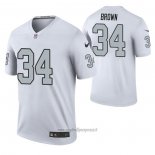 Maglia NFL Legend Las Vegas Raiders Mack Brown Color Rush Bianco