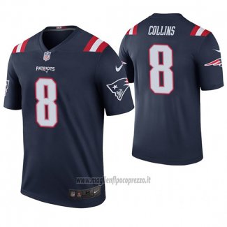 Maglia NFL Legend New England Patriots Jamie Collins Blu Color Rush