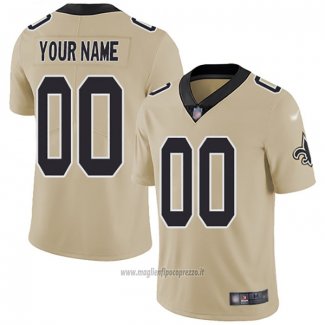 Maglia NFL Legend New Orleans Saints Personalizzate Crema