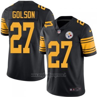 Maglia NFL Legend Pittsburgh Steelers Golson Nero