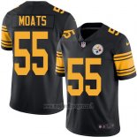 Maglia NFL Legend Pittsburgh Steelers Moats Nero