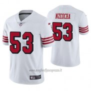 Maglia NFL Legend San Francisco 49ers Mark Nzeocha Bianco Color Rush