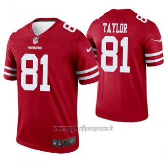 Maglia NFL Legend San Francisco 49ers Trent Taylor Rosso