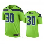 Maglia NFL Legend Seattle Seahawks Carlos Hyde Green Color Rush