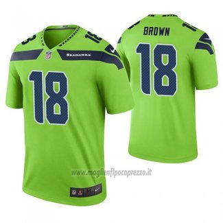 Maglia NFL Legend Seattle Seahawks Jaron Brown Verde