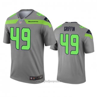 Maglia NFL Legend Seattle Seahawks Shaquem Griffin Inverted Grigio