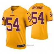 Maglia NFL Legend Washington Commanders Nate Orchard Color Rush Giallo