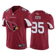 Maglia NFL Limited Arizona Cardinals Fotu Big Logo Rosso