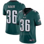 Maglia NFL Limited Bambino Philadelphia Eagles 36 Jay Ajayi Verde Stitched Vapor Untouchable
