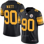 Maglia NFL Limited Bambino Pittsburgh Steelers 90 Watt Nero