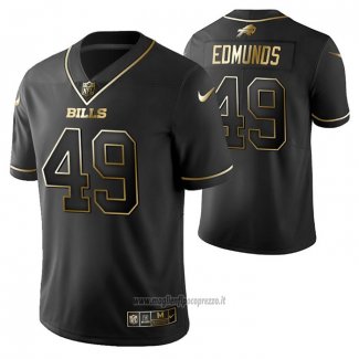 Maglia NFL Limited Buffalo Bills Tremaine Edmunds Golden Edition Nero