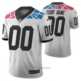 Maglia NFL Limited Carolina Panthers Personalizzate Citta Edition Bianco