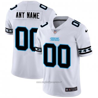 Maglia NFL Limited Carolina Panthers Personalizzate Team Logo Fashion Bianco