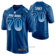 Maglia NFL Limited Carolina Panthers Trai Turner 2019 Pro Bowl Blu