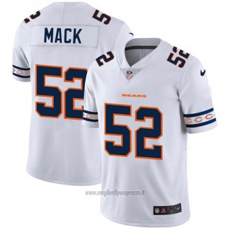 Maglia NFL Limited Chicago Bears Mack Team Logo Fashion Bianco