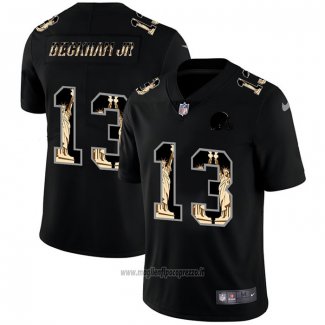 Maglia NFL Limited Cleveland Browns Beckham Jr Statue Of Liberty Fashion Nero