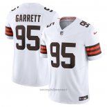 Maglia NFL Limited Cleveland Browns Myles Garrett Vapor F.U.S.E. Bianco