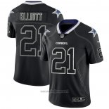 Maglia NFL Limited Dallas Cowboys Elliott Lights Out Nero