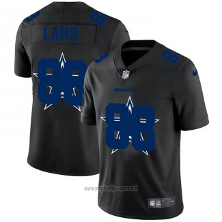 Maglia NFL Limited Dallas Cowboys Lamb Logo Dual Overlap Nero