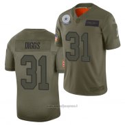 Maglia NFL Limited Dallas Cowboys Trevon Diggs 2019 Salute To Service Verde