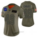 Maglia NFL Limited Donna Buffalo Bills Tremaine Edmunds 2019 Salute To Service Verde