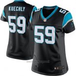 Maglia NFL Limited Donna Carolina Panthers 59 Woluke Kuechly Nero