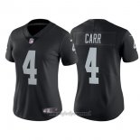 Maglia NFL Limited Donna Las Vegas Raiders 4 Carr Nero